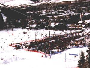 Image:  the slopes are full